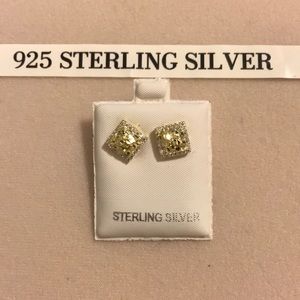 Sterling silver earring